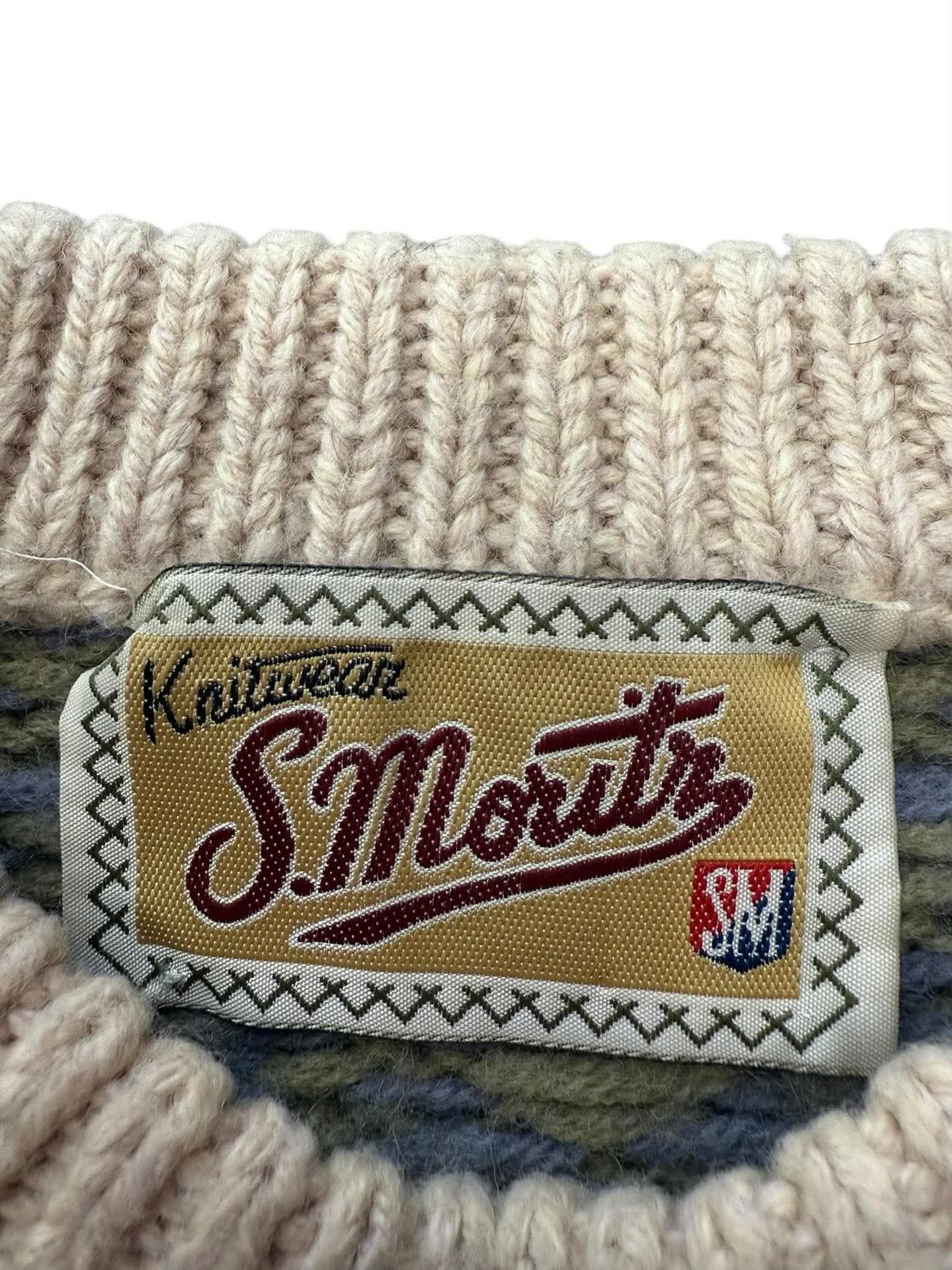 S.Moritz knitted sweater - Size M
