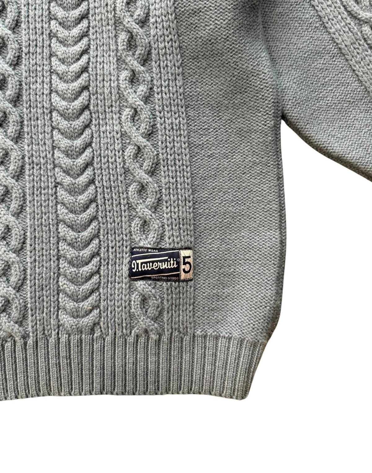 TAVERNITI cable knit - Size M