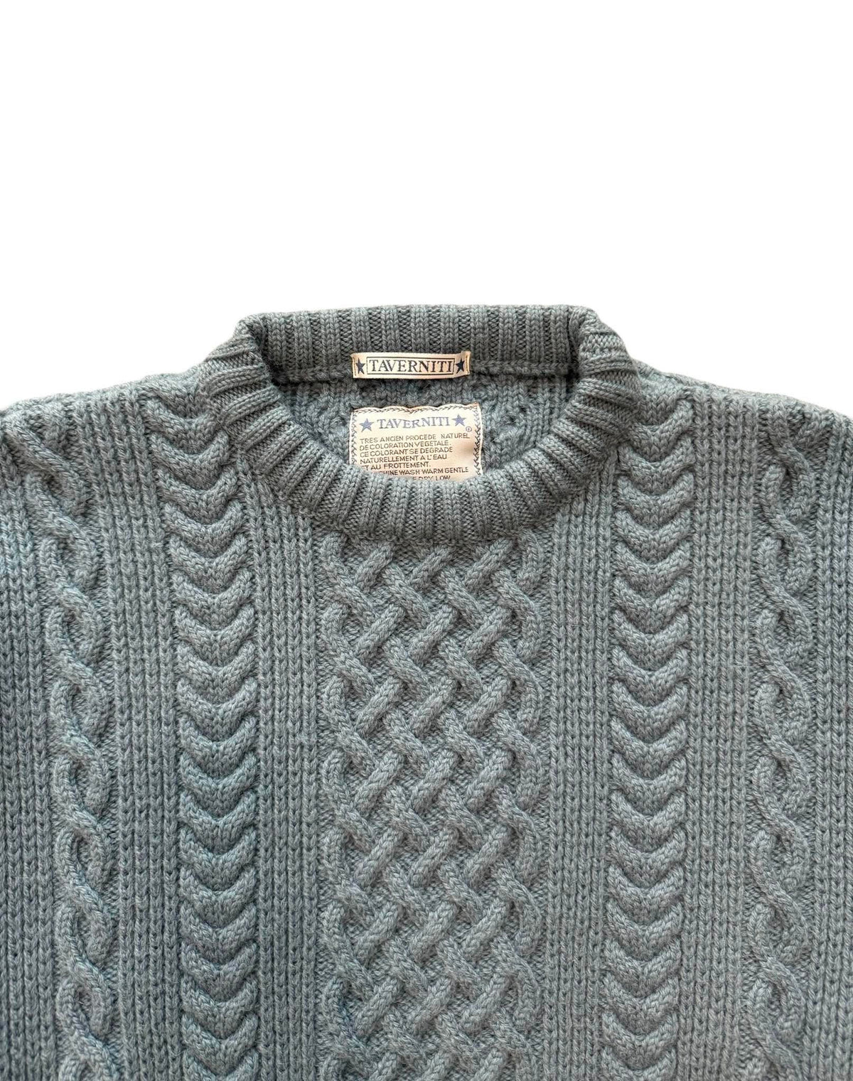 TAVERNITI cable knit - Size M